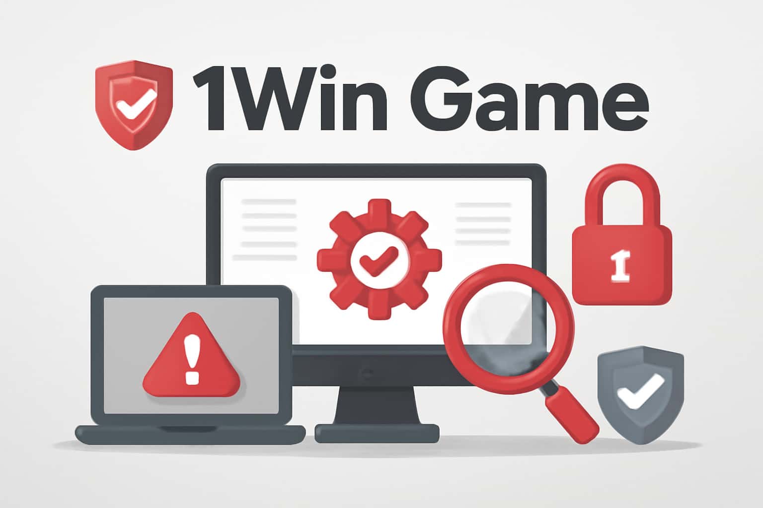 Informative scene about 1Win Game Integration with Safety Tools with clear text.