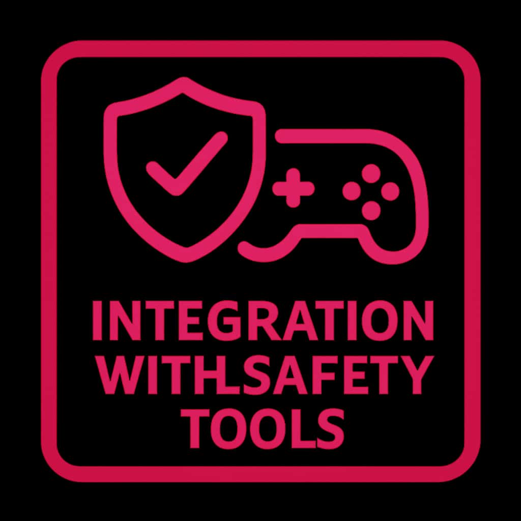 Icon representing 1Win Game Integration with Safety Tools.