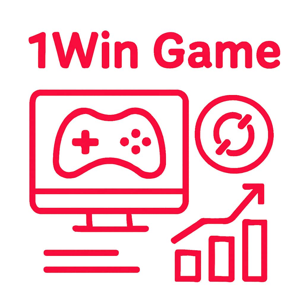 Diagram illustrating the features of 1Win Game.