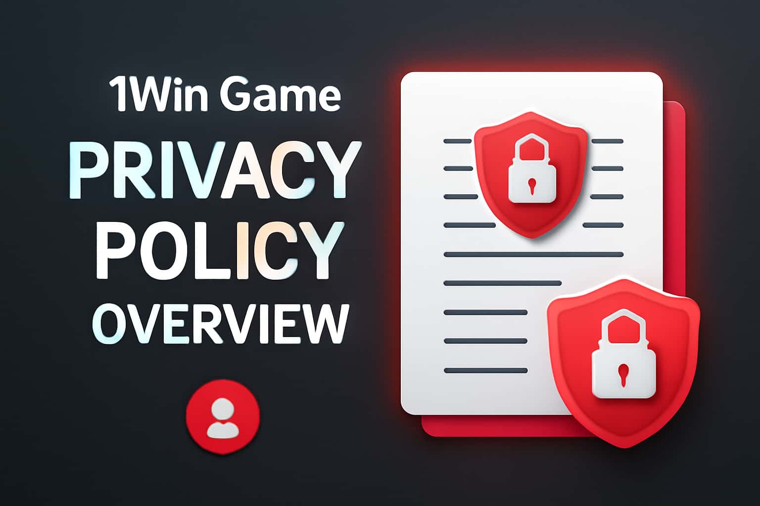 An overview of 1Win Game Privacy Policy depicted in a modern setting.