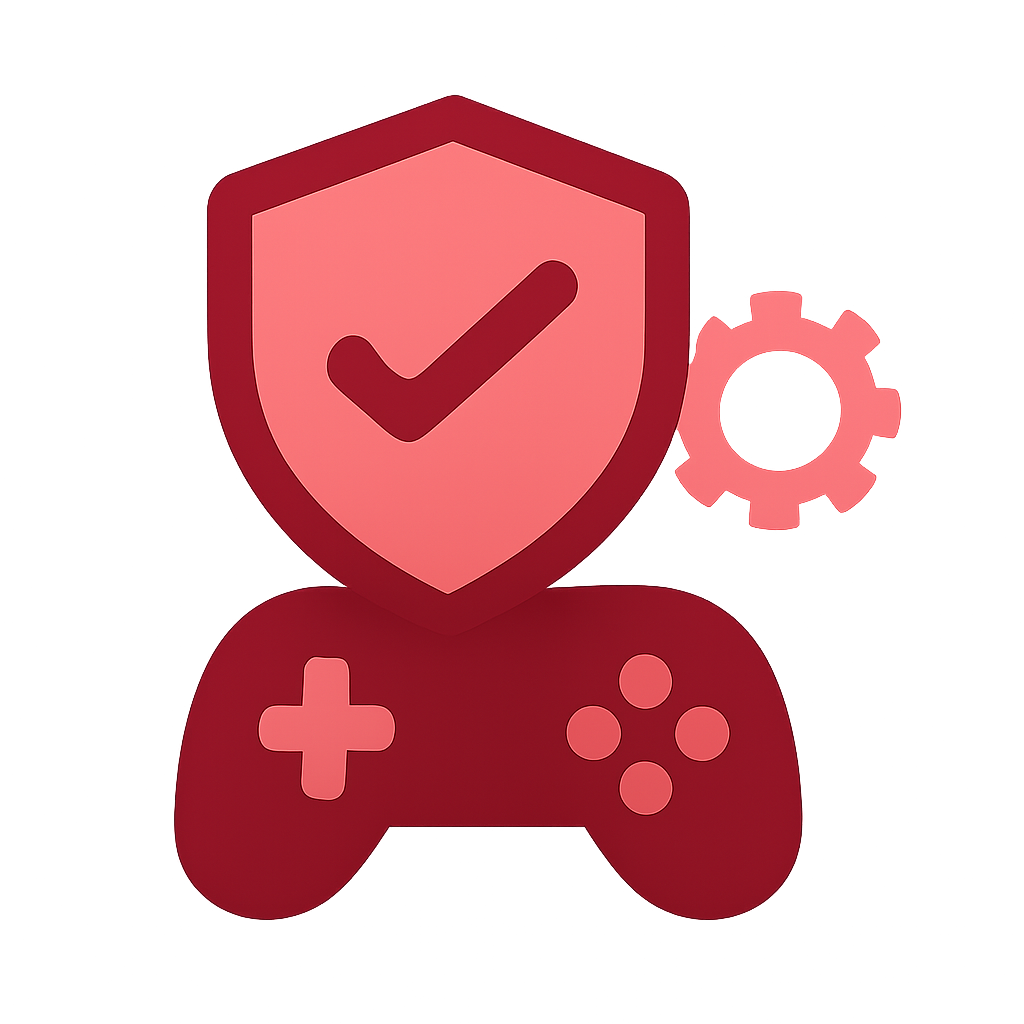 Icon representing 1Win Game Safety Guidelines.