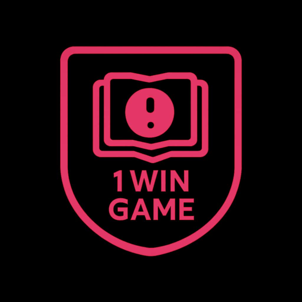 Icon representing 1Win Game Safety Guidelines.