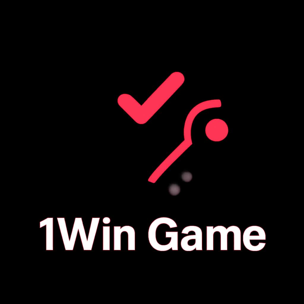 A professional badge design for accessing the 1Win Game securely.