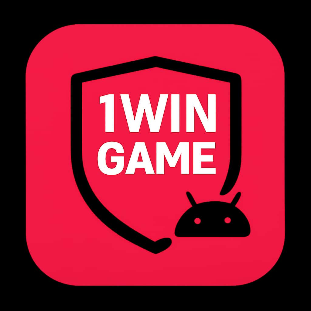 Icon representing the safety of 1Win Game on Android.